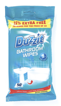 Duzzit 40pc Bathroom Wipes Duzzit 40pc Bathroom Wipes